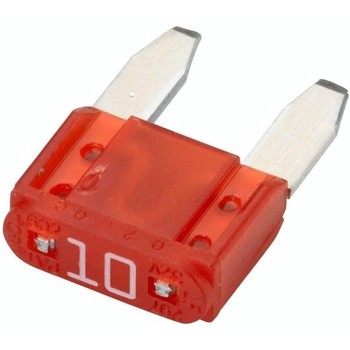 fusible mini 10 amperios rojo