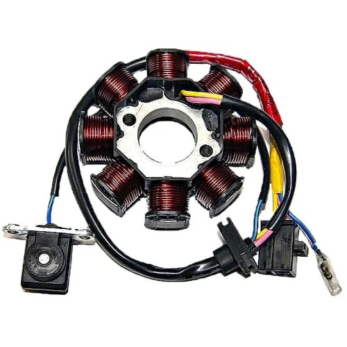 stator sgr monofase 8 polos con pick up 1 cable ky 04163078