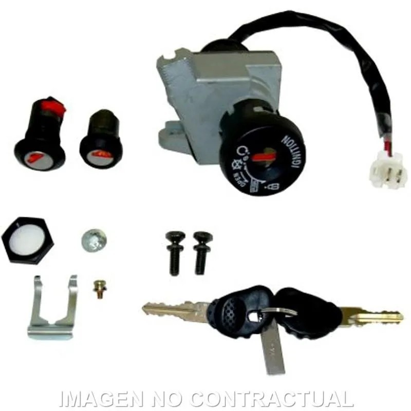 kit contacto sillin y guantera sgr honda psi 125 27300500