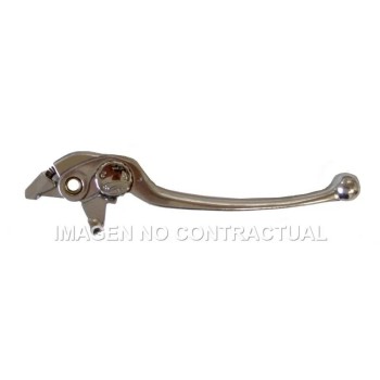 maneta derecha cromada kawasaki ern6 34440727