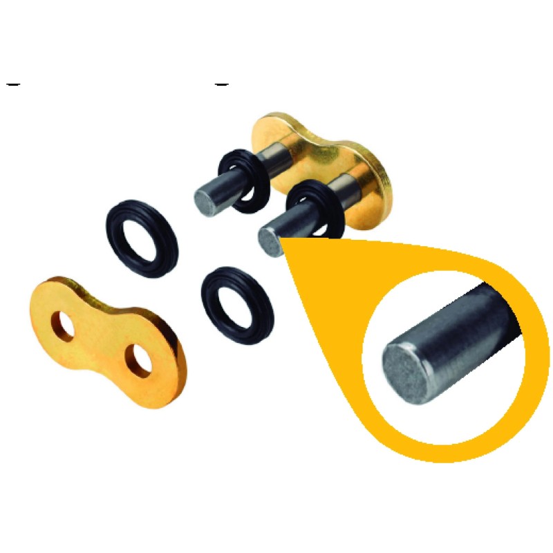 enganche remachable a 4 caras para cadenas regina 415 tipo 19