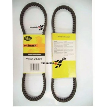 correa para moto sccoter varias gates 9802 21305