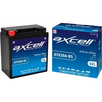 Batería moto Axcell GEL ATX20A-BS 2