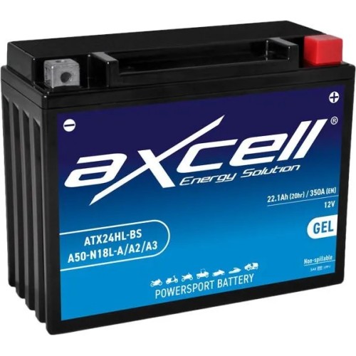 bateria moto axcell gel atx24hl bsa50 n18l aa2a3