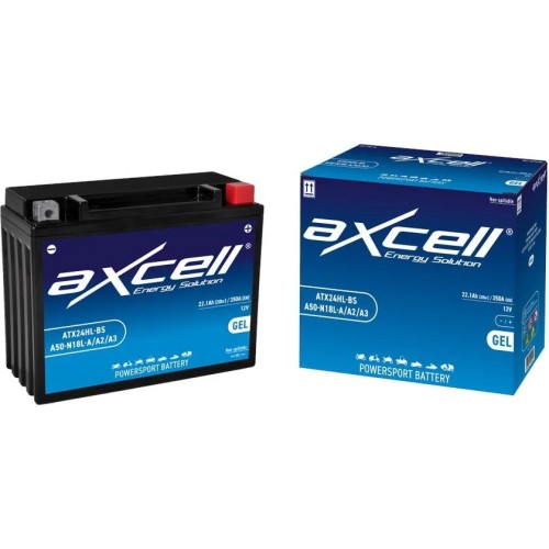 bateria moto axcell gel atx24hl bsa50 n18l aa2a3