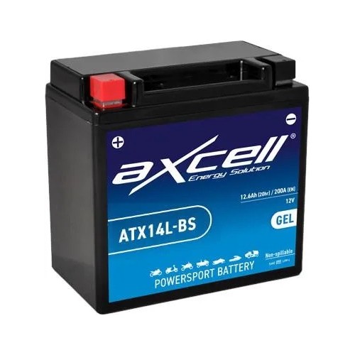 Batería moto Axcell GEL ATX14L-BS
