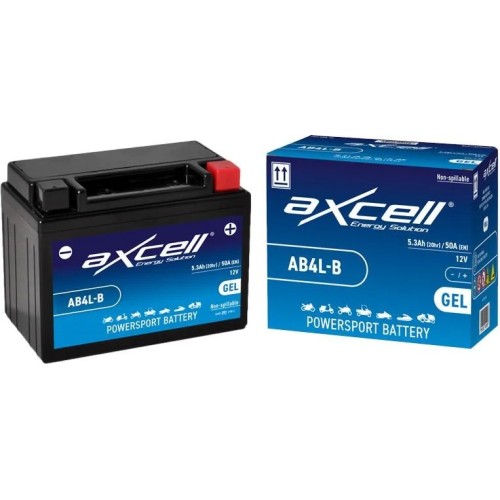 Batería moto Axcell GEL AB4L-B