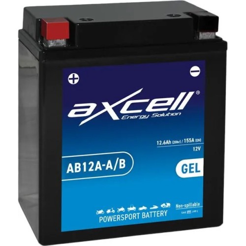 Batería de Gel para moto Axcell AB12A-AB