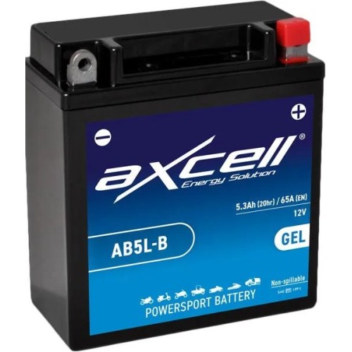 Batería de Gel para moto Axcell AB5L-B