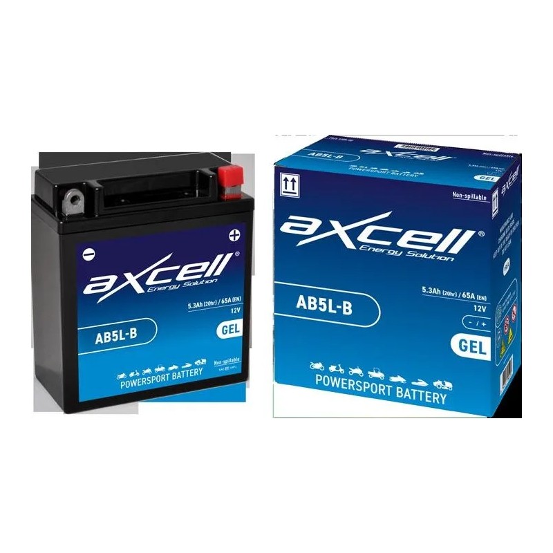 Batería de Gel para moto Axcell AB5L-B