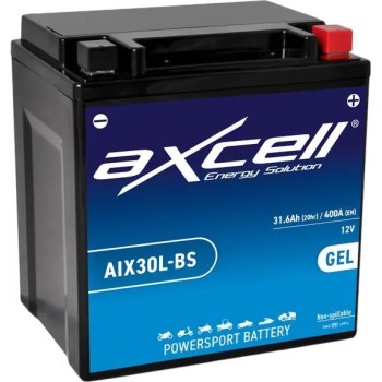 Batería moto Axcell GEL AIX30L-BS