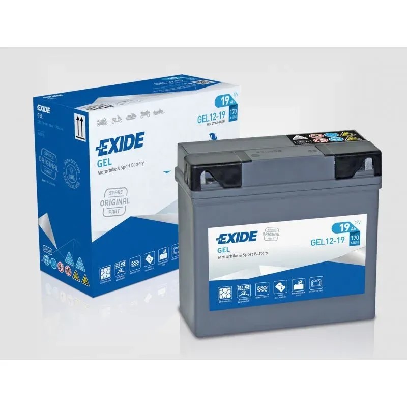 Batería para moto Exide Gel Bmw GEL12-19