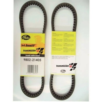 correa para moto peugeot 100 elyseo gates 9802 21405