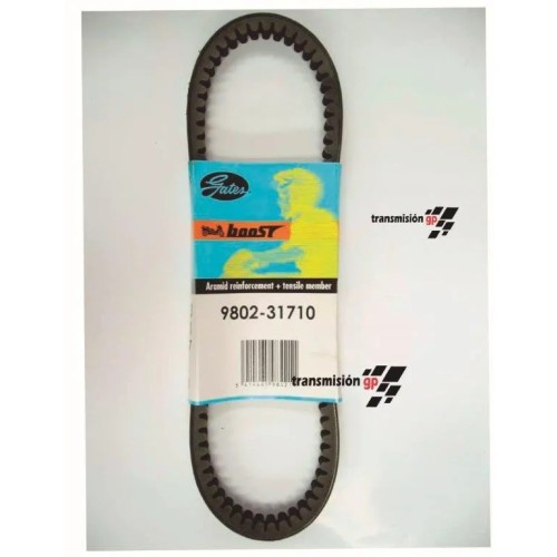 correa para moto sym 125 megalo 06 09 gates 9802 31710