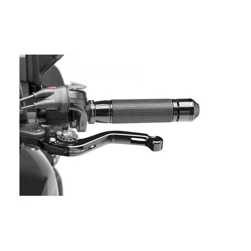 maneta embrague puig corta 16c negro selector plata 280np