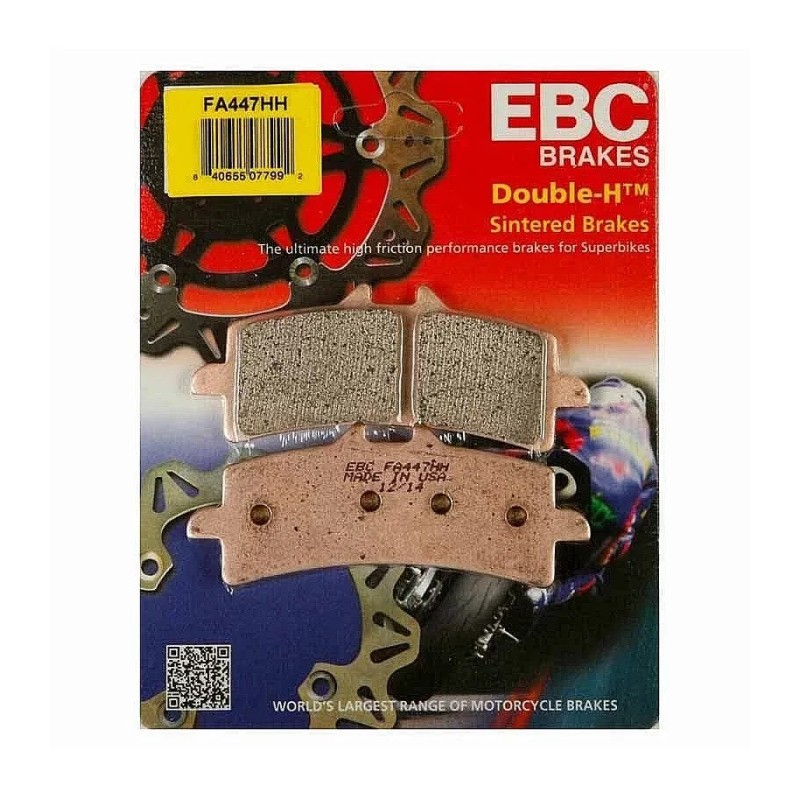 pastillas de freno sintetizada ebc fa447hh