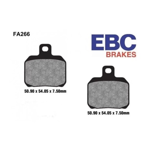 pastillas de freno organica ebc sfa266