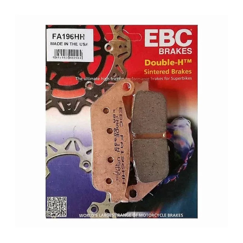 pastillas de freno sintetizada ebc fa196hh