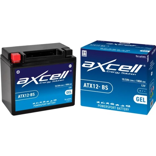 bateria de gel para moto axcell atx12 bs ytx12bs