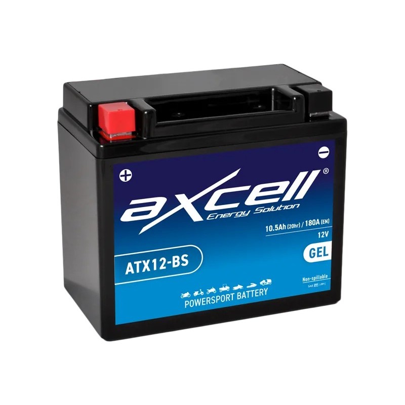 bateria de gel para moto axcell atx12 bs ytx12bs