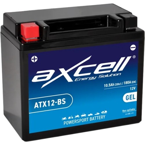 bateria de gel para moto axcell atx12 bs ytx12bs