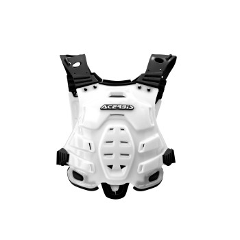 Peto Acerbis Profile blanco - Ligero y protección eficaz