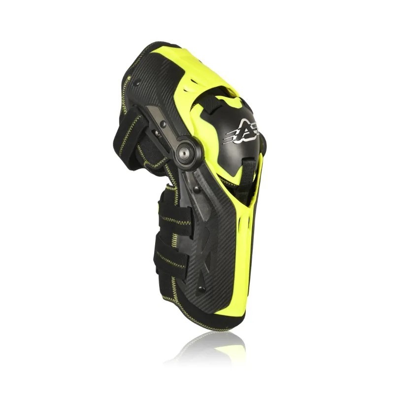 Rodillera Acerbis Gorilla negro/amarillo - Protección resistente