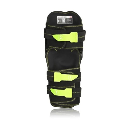 Rodillera Acerbis Gorilla negro/amarillo - Protección resistente