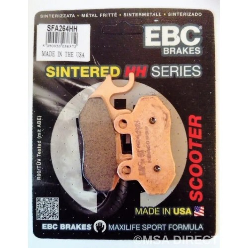 pastillas de freno para moto ebc sfa snterizadas sfa264hh