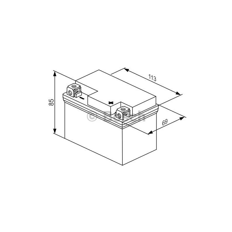 bateria de litio bosch para moto ltx7l bs ytx7l bs