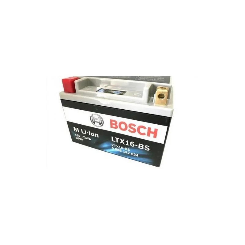 bateria de litio bosch para moto ltx16 bs ytx16 bs
