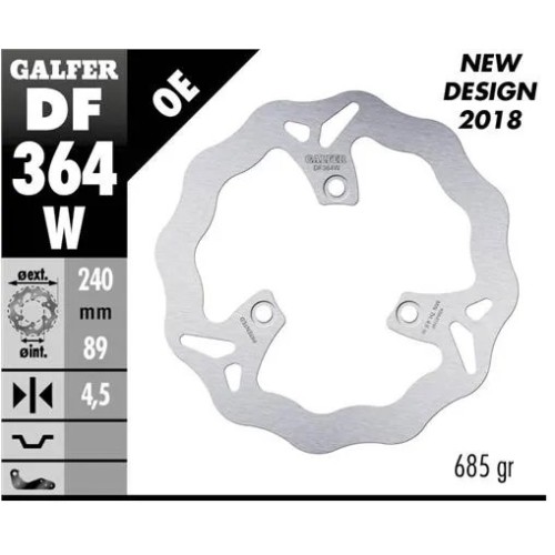 disco freno suzuki burgman 125 200 delantero trasero df364w