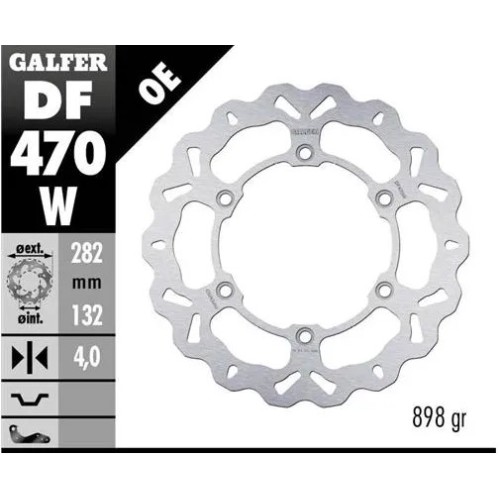 disco freno moto galfer wave fijo 282x4mm df470w