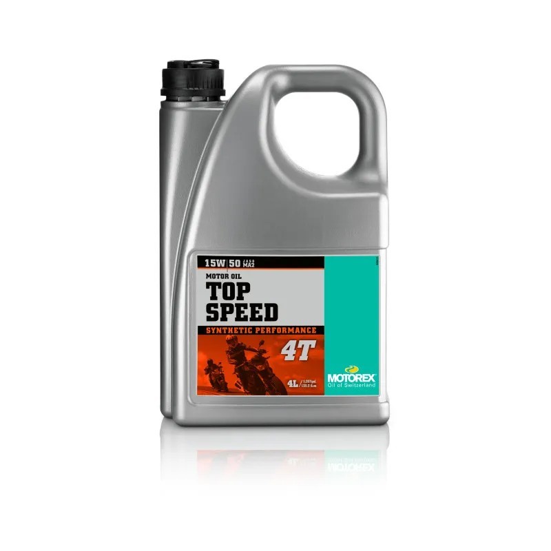aceite moto motorex top speed 4t 15w50 4l mt062i004t