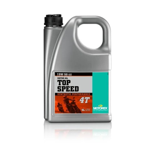 aceite moto motorex top speed 4t 15w50 4l mt062i004t