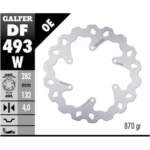 disco freno moto galfer wave fijo 282x4mm df493w