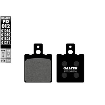 pastillas de freno moto galfer semi metal fd012g10