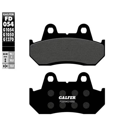 pastillas de freno moto galfer semi metal fd054g16