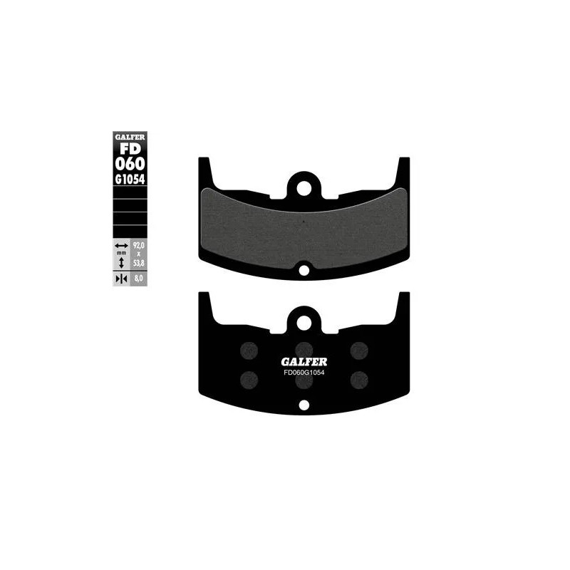 pastillas de freno moto galfer semi metal fd060g10
