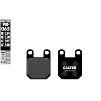 pastillas de freno moto galfer trial top fd065g180