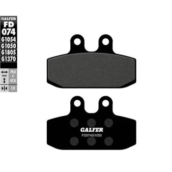 pastillas de freno moto galfer scooter fd074g1050