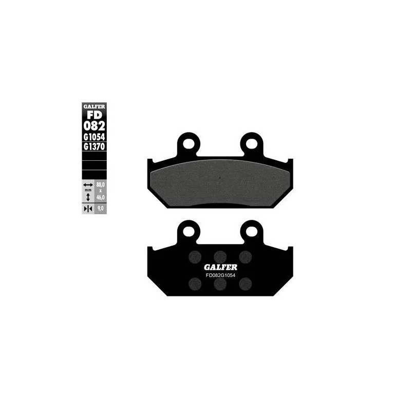 pastillas de freno moto galfer semi metal fd082g16
