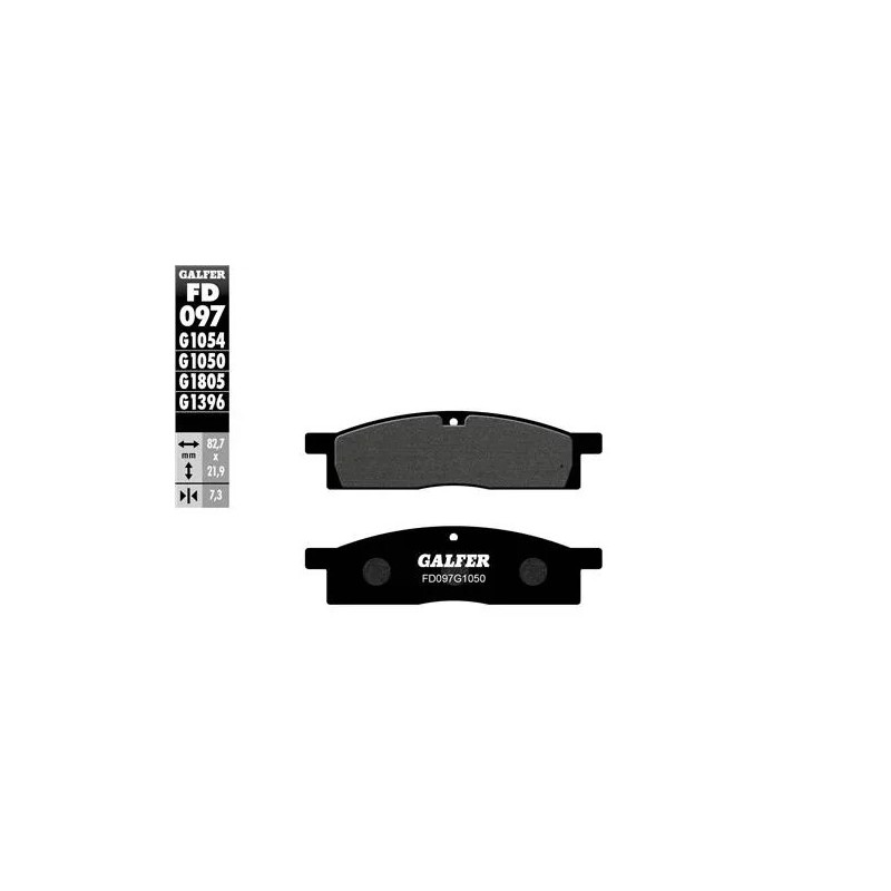 pastillas de freno moto galfer semi metal fd097g10