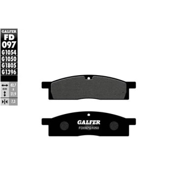 pastillas de freno moto galfer semi metal fd097g16