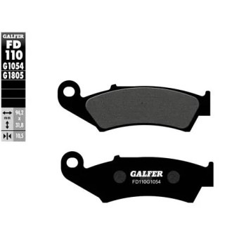 pastillas de freno moto galfer trial top fd110g180