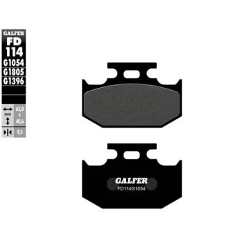 pastillas de freno moto galfer trial top fd114g180