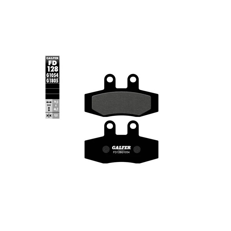 pastillas de freno moto galfer trial top fd128g180