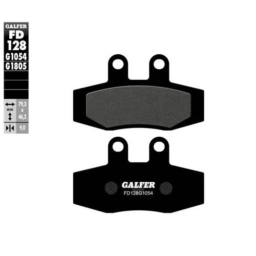 pastillas de freno moto galfer trial top fd128g180