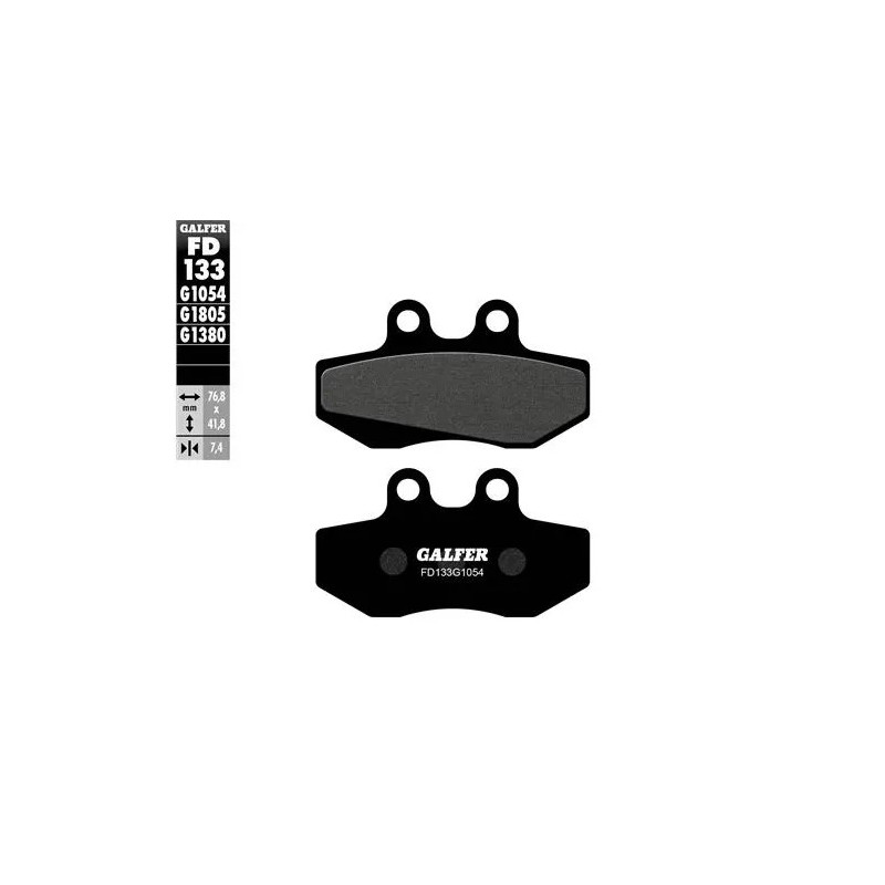 pastillas de freno moto galfer trial top fd133g180