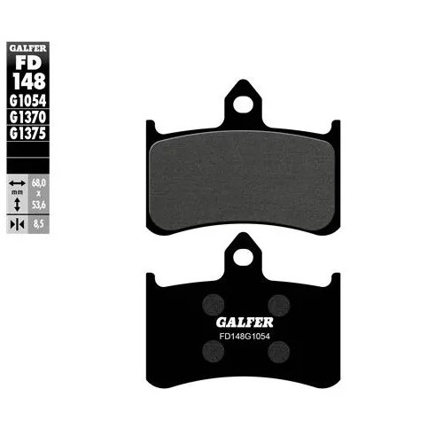 pastillas de freno moto galfer sinter street fd148